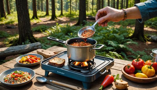 Comment cuisiner de bons petits plats au réchaud ?