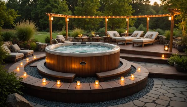 Comment profiter d'un espace spa en plein air ?